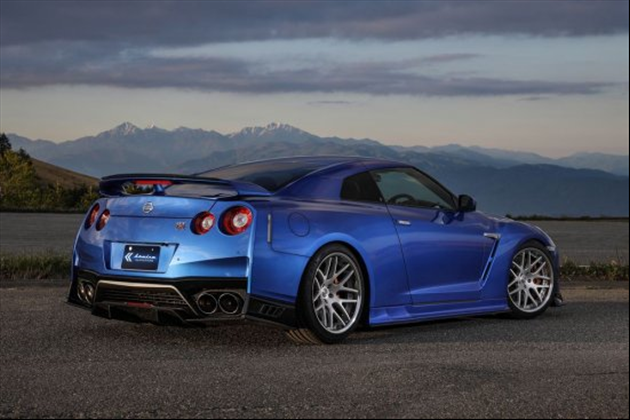 Kuhl Racing KRUISE Ver1 KR-35RR MY17以降(後期型)　リアウイングディフューザーType1 for R35 GT-R