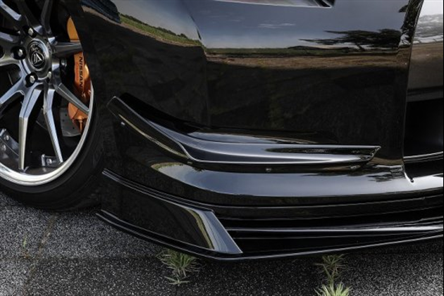 Kuhl Racing KRUISE Ver2 KR-35RRⅡ MY2008-2010前期型)  フロントバンパーカナード(左右セット) for R35 GT-R