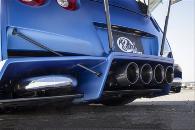 Kuhl Racing Ver6 35R-FINAL EDITION R35GT-R　スラッシュ4テールセンターマフラー130Φ for R35 GT-R