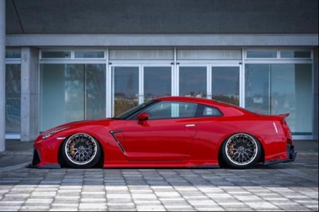 Kuhl Racing Ver4 35R-GTⅡR35GT-R　サイドディフューザー for R35 GT-R