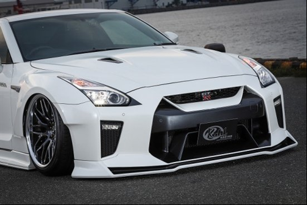 Kuhl Racing Ver3 35R-SSW R35GT-R　フロントディフューザー for R35 GT-R