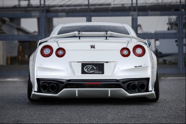 Kuhl Racing Ver3 35R-SSW R35GT-R　リアアッパーディフーザー for R35 GT-R