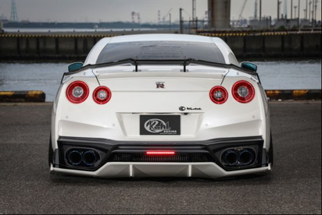 Kuhl Racing Ver2 35R-SS R35GT-R　リアアッパーディフューザー for R35 GT-R