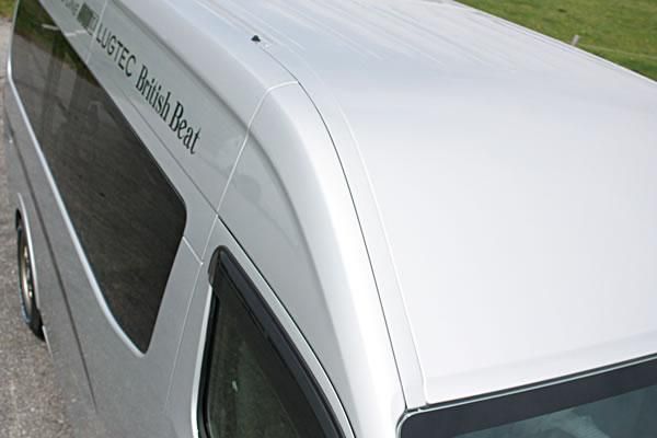 GARAGE VARY NV350 ワイド ルーフレールスムージングパネル(FRP)