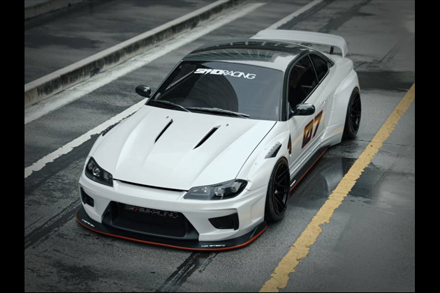 SKID RACING S15 フロント フェンダー ボディキット専用  FRP for S15 シルビア