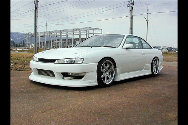 J-BLOOD フロントバンパースポイラー ソフトFRP for シルビア S14 後期