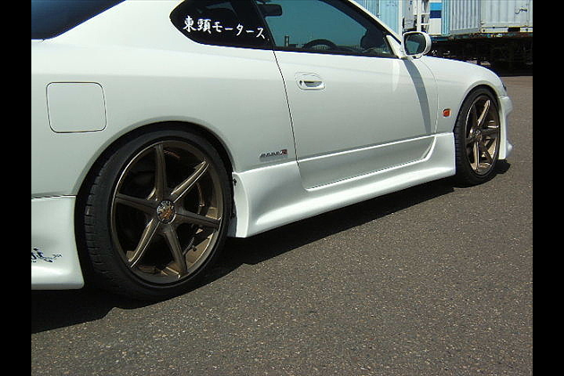 J-BLOOD サイドステップ FRP for シルビア S15