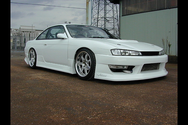 J-BLOOD サイドステップ ソフトFRP for シルビア S14 前期/後期