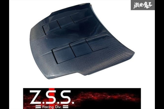 Z.S.S. ZSS 綾織り ダクト付き エアロ カーボンボンネット for フェアレディZ Z33 前期
