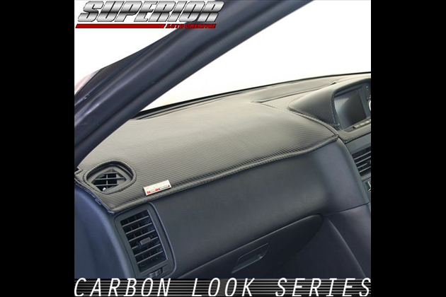 SUPERIOR カーボンルック ダッシュマット for スカイライン R34