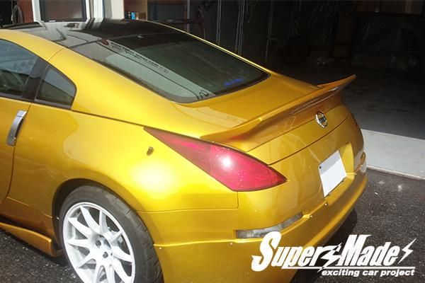 SuperMade インスタントジェントルマン リアウィング for フェアレディZ Z33