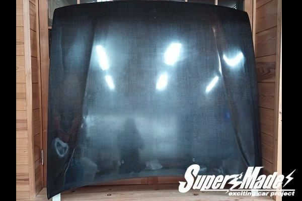 SuperMade Ｃ３３用 純正形状ボンネット for ローレル C33