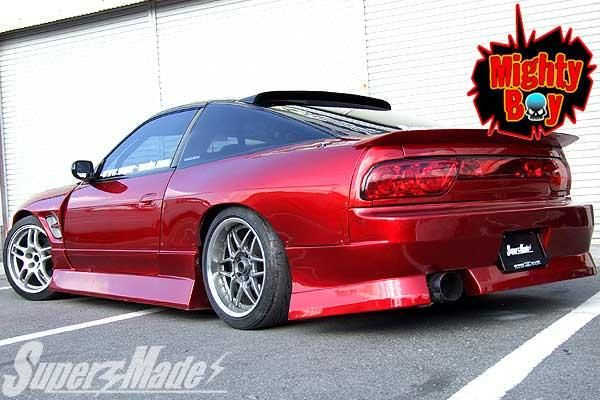 SuperMade マイティーボーイ リアバンパー for 180SX