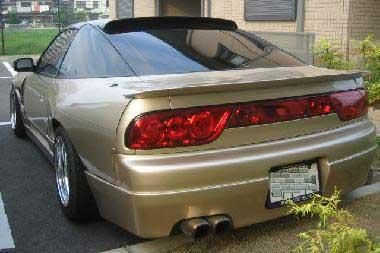SuperMade インスタントジェントルマン１８０ＳＸリアバンパー for 180SX