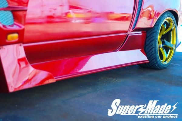 SuperMade マイティーボーイ サイドステップ for シルビア S15