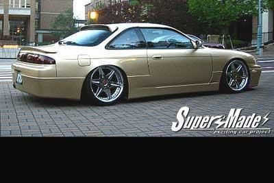 SuperMade インスタントジェントルマン Ｓ１４リアバンパー for シルビア S14 後期