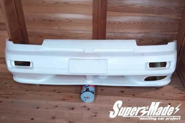 SuperMade １８０SX用 純正形状ノーマルフロントバンパー for 180SX 前期