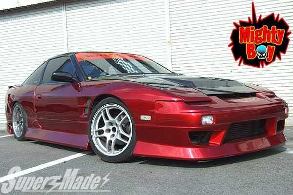 SuperMade マイティーボーイ フロントバンパー for 180SX