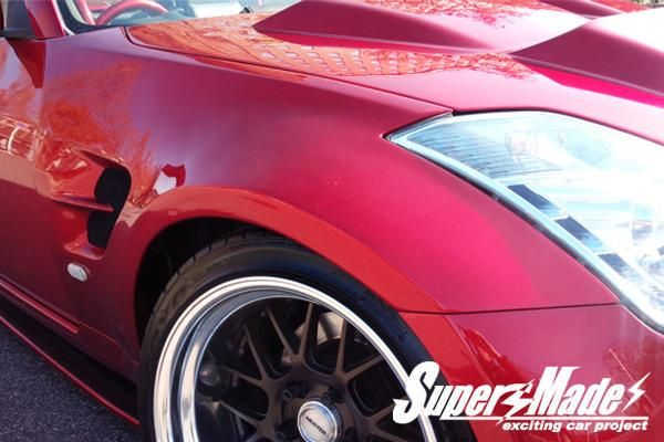 SuperMade インスタントジェントルマン SLフェンダー20mm for フェアレディZ Z33