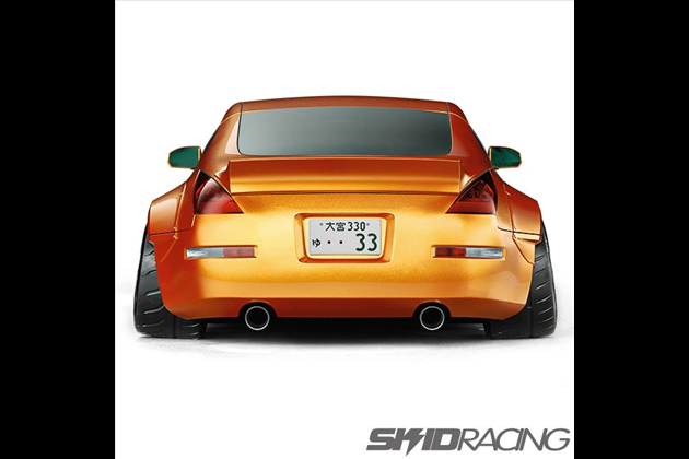 SKID RACING リア スポイラー ダックテール for フェアレディZ Z33