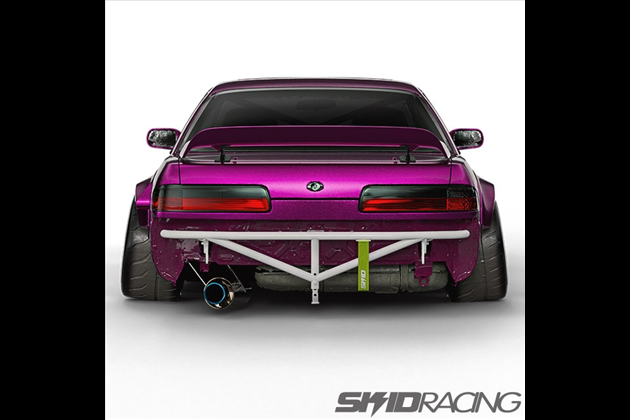 SKID RACING リア スポイラー ウィング ダックテール for シルビア S13