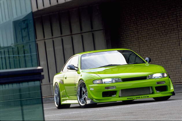 T&E VERTEX VERTEX RIDGE Front Bumper（フロントバンパースポイラー） for シルビア S14 前期