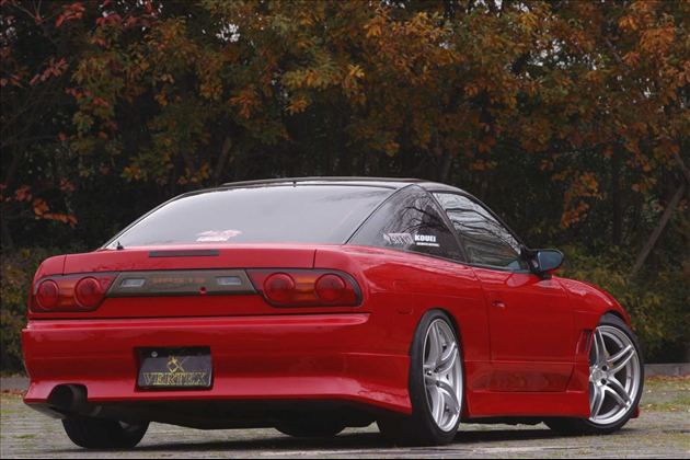 T&E VERTEX Rear Bumper（リヤバンパースポイラー） for 180SX RPS13/RS13