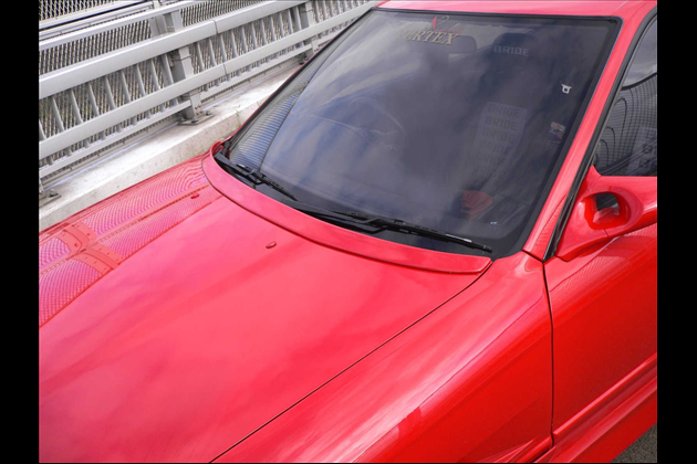T&E VERTEX 2Door Bonnet Spoiler（ボンネットスポイラー） for スカイライン R32