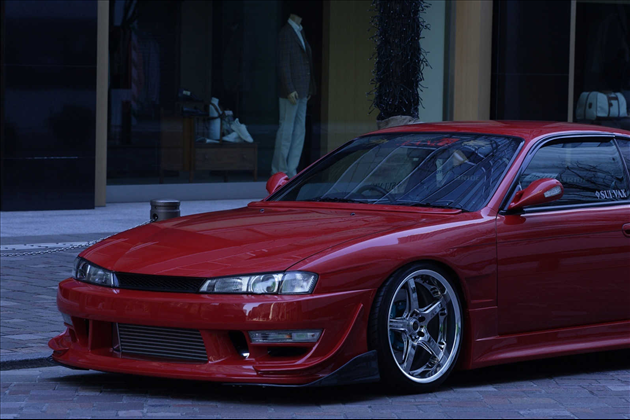 T&E VERTEX VERTEX LANG Front Bumper（フロントバンパースポイラー） for シルビア S14 後期