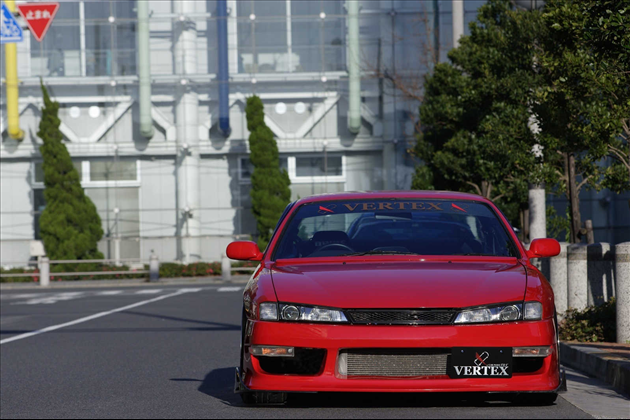 T&E VERTEX Front Bumper（フロントバンパースポイラー） for シルビア S14 後期
