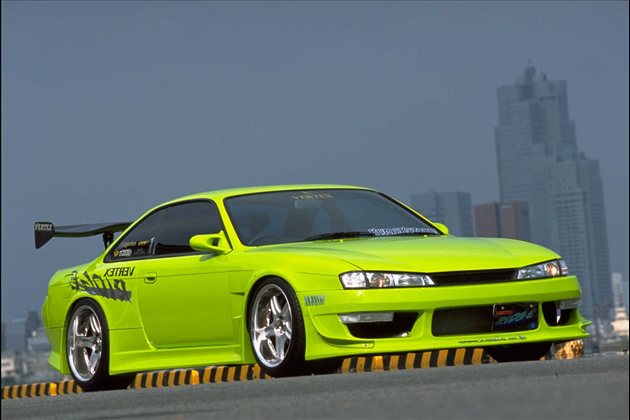 T&E VERTEX VERTEX RIDGE 7P Fullkit (7点キット) for シルビア S14 Kouki（後期型）