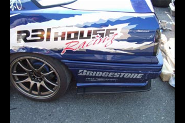 R31HOUSE リアアンダーカナード for スカイライン R31