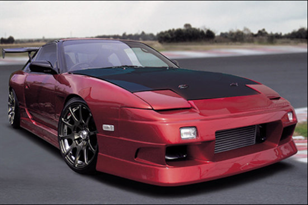 FINAL Konnexion AERO FIRST CONTACT Series TYPEⅡ フロントバンパースポイラー for 180SX S13 後期