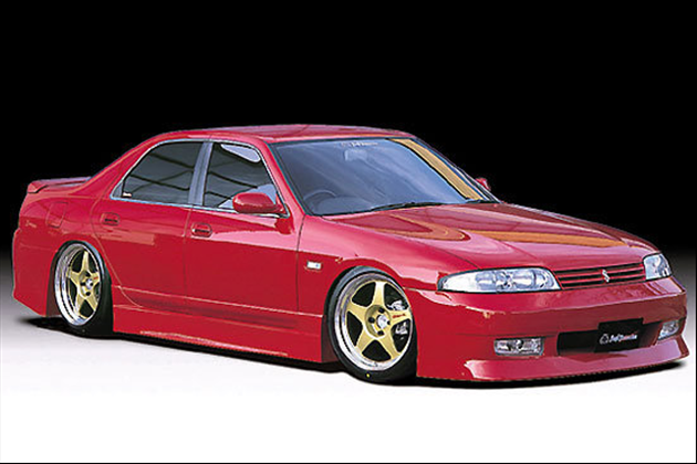 FINAL Konnexion AERO FIRST CONTACT Series フロントバンパースポイラー for スカイライン R33 4DR