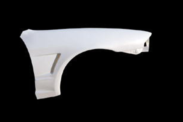 FINAL Konnexion AERO FRONT FENDER D-spec FRP製 未塗装品 for スカイライン R32