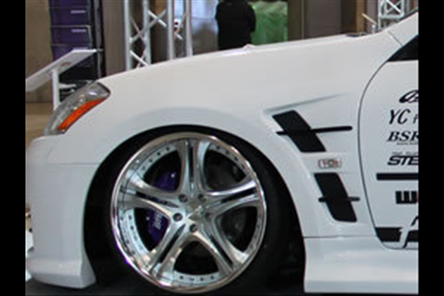 FINAL Konnexion AERO FRONT FENDER F シリーズ for フーガ Y50 前期 350GT
