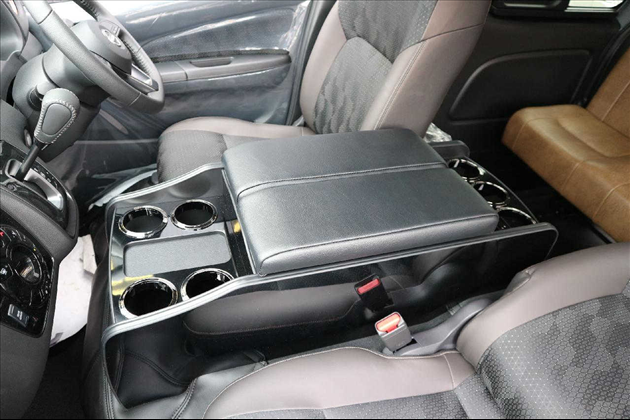 Dynasty Grand センターコンソールソフトダンパー付き ブラックレザー 標準ボディ for キャラバン E26系 1型～3型 プレミアムGX