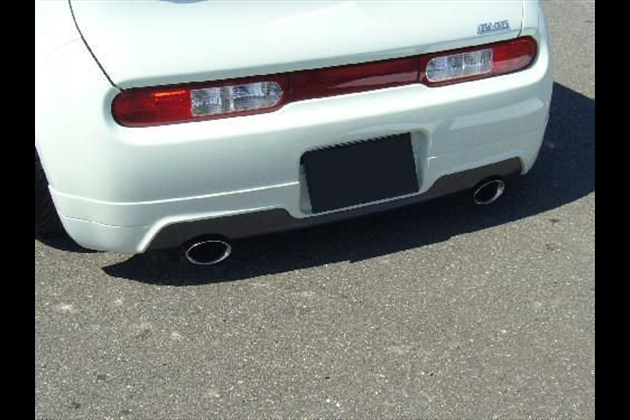 AERO OVER 用/リアスタイリッシュハーフスポイラーfor キューブ Z12