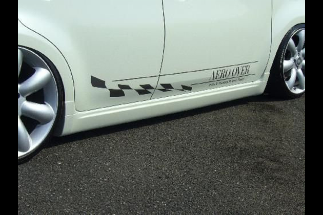 AERO OVER 用/スタイリッシュサイドスカートfor キューブ Z12