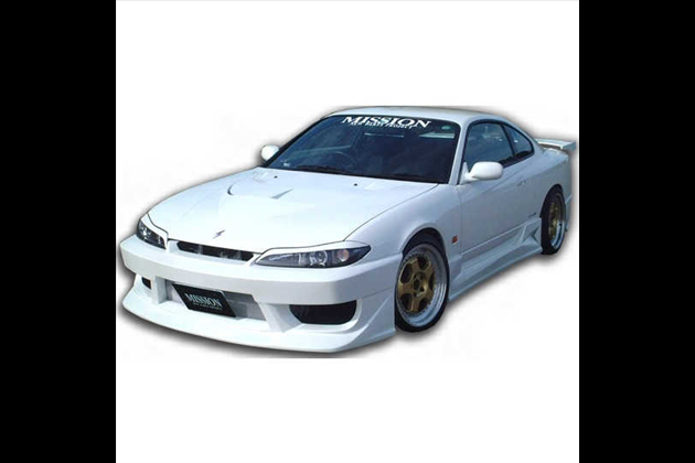 MISSION フロントバンパー エアロパーツ for シルビア S15