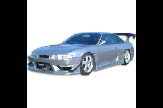 MISSION フロントバンパー エアロパーツ for シルビア S14 前期