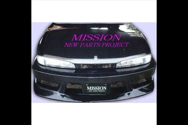 MISSION ボンネットフードタイプ１カーボン エアロパーツ for シルビア S14 前期