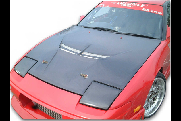 MISSION リトラカバーカーボン（左右） エアロパーツ for 180SX RPS13
