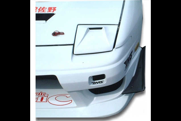 MISSION 助手席側リトラカバーダクト付きカーボン エアロパーツ for 180SX RPS13