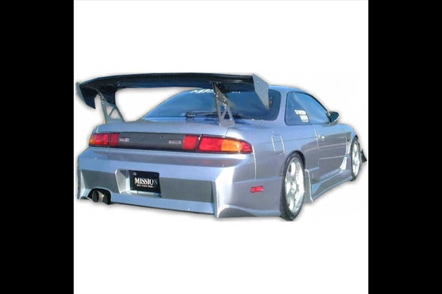 MISSION リアバンパー エアロパーツ for シルビア S14 前期