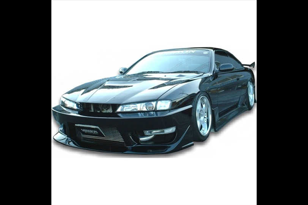 MISSION フロントバンパー エアロパーツ for シルビア S14 後期