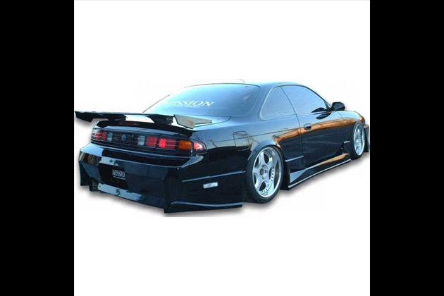 MISSION リアバンパー エアロパーツ for シルビア S14 後期