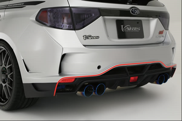 VARIS Ultimate REAR BUMPER for GRB/GRF インプレッサハッチバック STI