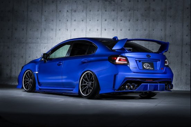 Kuhl Racing Ver2 VAB-GTⅡ VAB WRX-STI&S4(後期型･D型以降)　リアフローティングディフューザー for VAB WRX STI