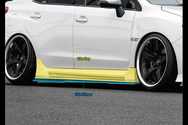 Kuhl Racing Ver1 VAB-GTⅠ VAB WRX-STI&S4(前期型・A~C型)　サイドステップ for VAB WRX STI